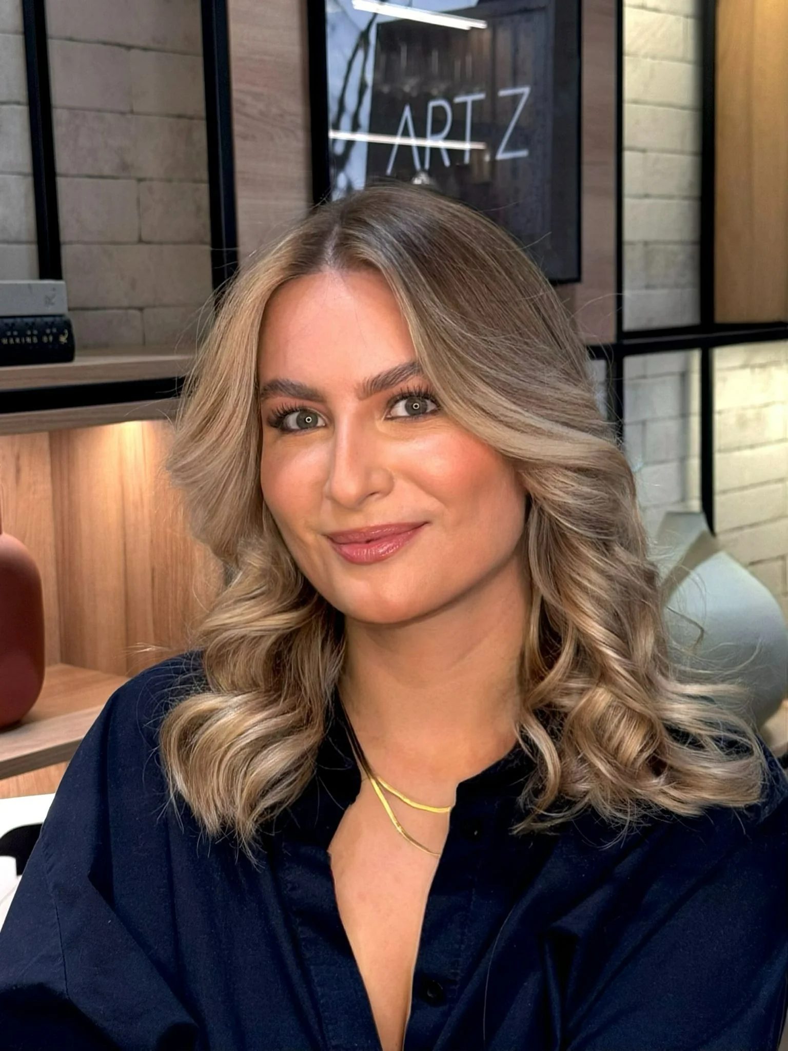 Balayage at Laise Queiroz hair salon, Lisbon
