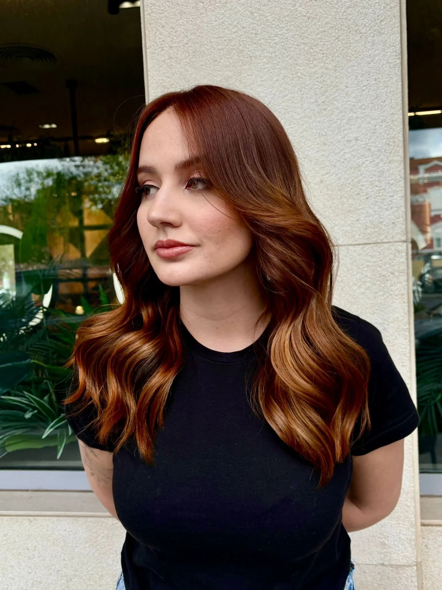 Hair colour transformation by Laise Queiroz, colour specialist in Lisbon — look 6